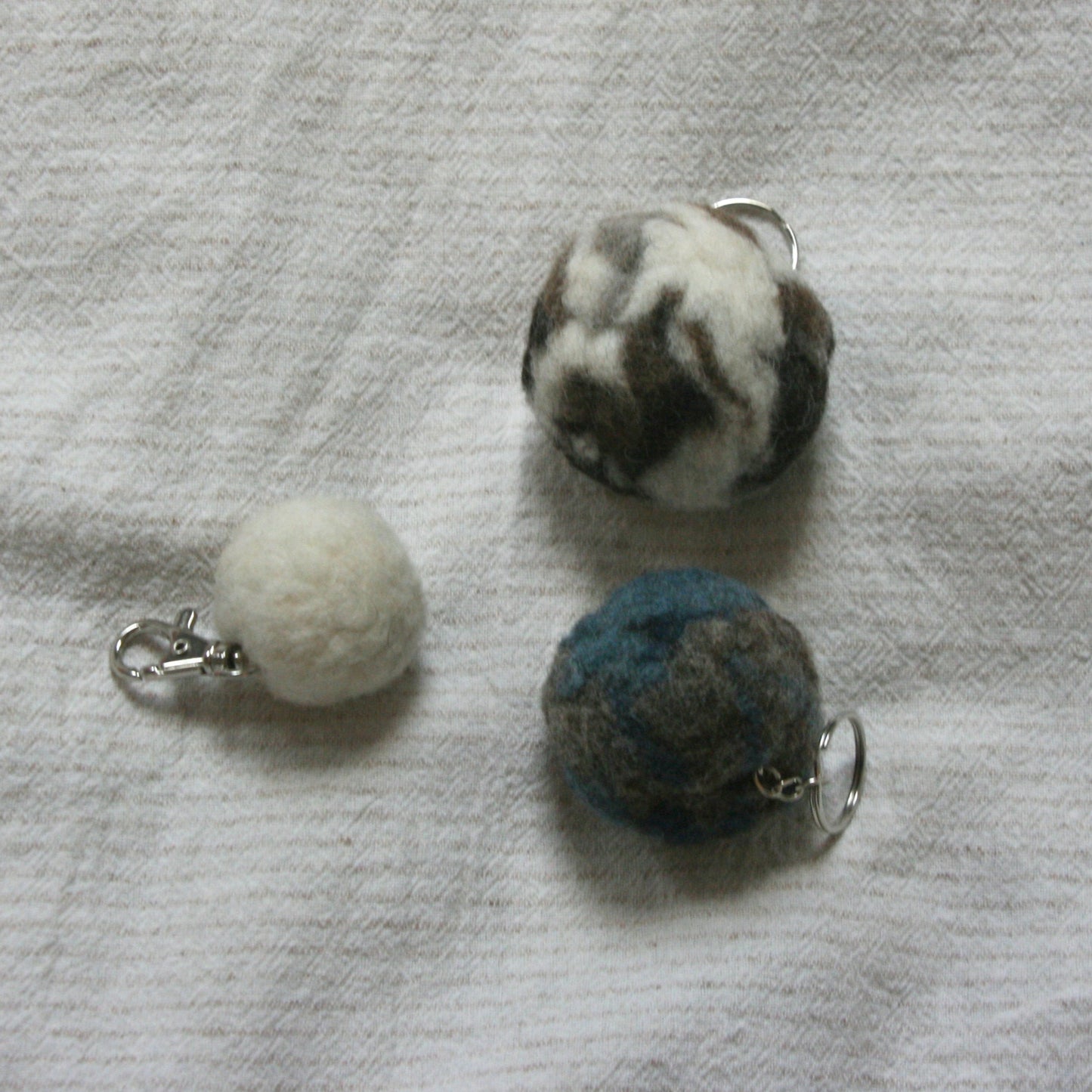 Pompom Keyring